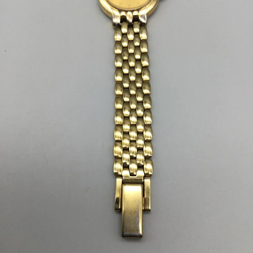 Citizen 1020-S54554 Womens Watch 22mm Champagne Dial Gold Tone New Battery 6.25